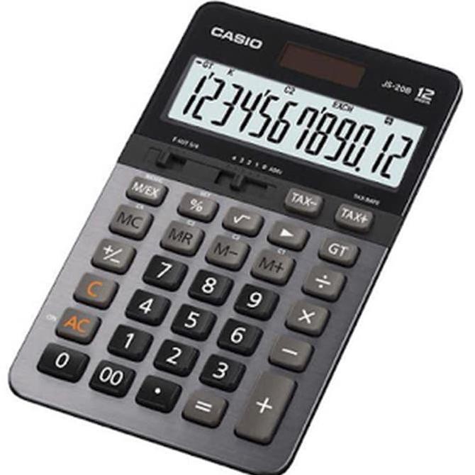 

Casio Heavy Duty Calculator Js-20B - Kalkulator Kantor Office Js 20 B