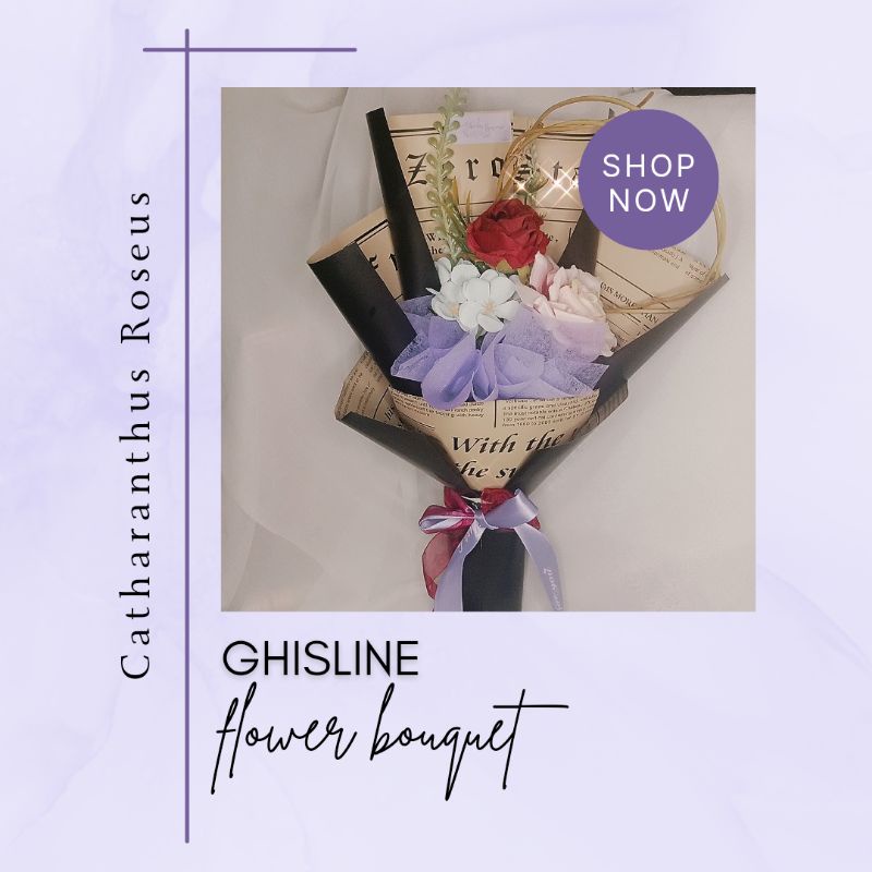 GHISLINE FLOWER BOUQUET | Flower Bouquet | Buket Bunga Artifical | Bloom box | Graduation | Wisuda |