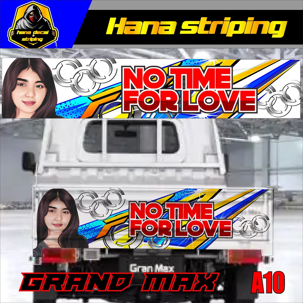 STICKER GRAND MAX PICK UP / STIKER BAK BELAKANG GRAND MAX / DECAL STICKER MOBIL GRAND MAX DESAIN CUS