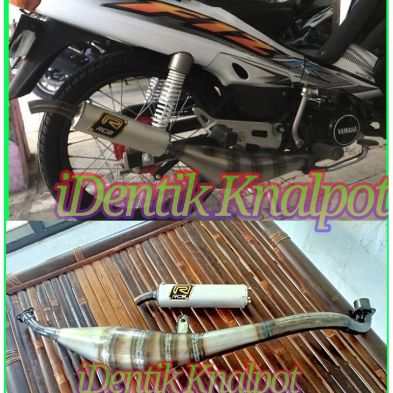 Knalpot racing standart F1zr Fisr fizr f1zr y110 ss ( malaysia) bukan Creampie rcb pdk cld original 