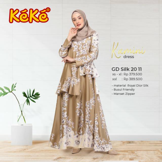 Gamis kamini GD silk 20 11