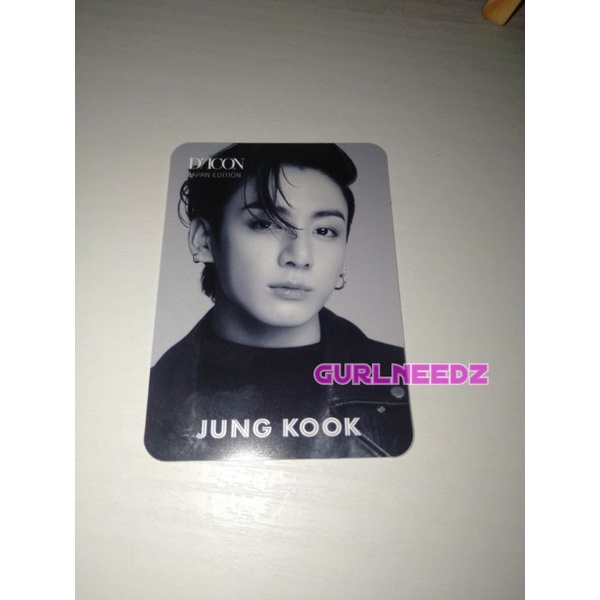 PC JUNGKOOK OFFICIAL BTS DICON JAPAN 2021
