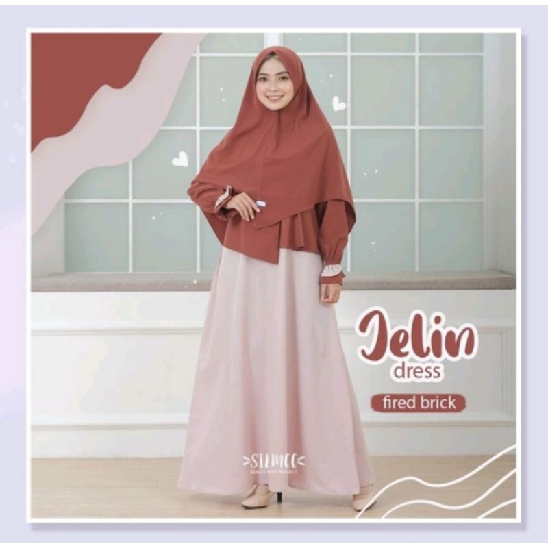 ZELINE DRESS SILMEE INDONESIA (GAMIS ONLY)