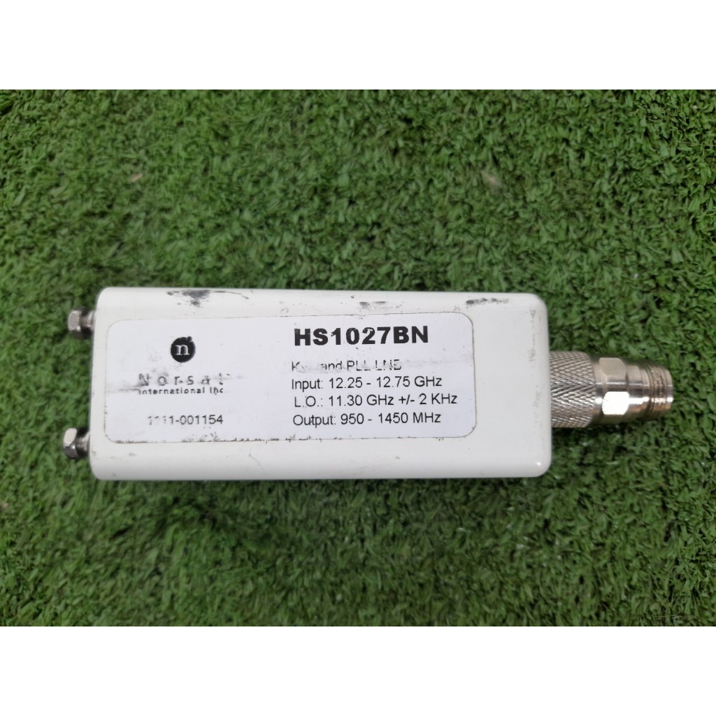 Norsat HS1027B Ku-Band PLL LNB, Very High Stability, +-2KHz, 12.25-12.75 GHz