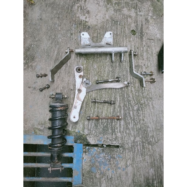 PAKET Monoshock Aerox 155 old alumunium cnc