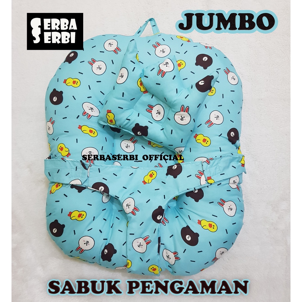 SOFA BAYI JUMBO/SOFA BAYI SABUK PENGAMAN/MULTIFUNGSI/SOFA BAYI NEW BORN