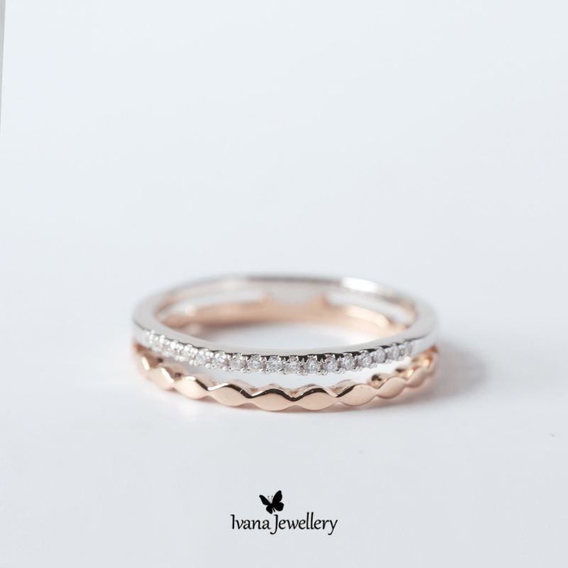 Diamond listring sasha ring