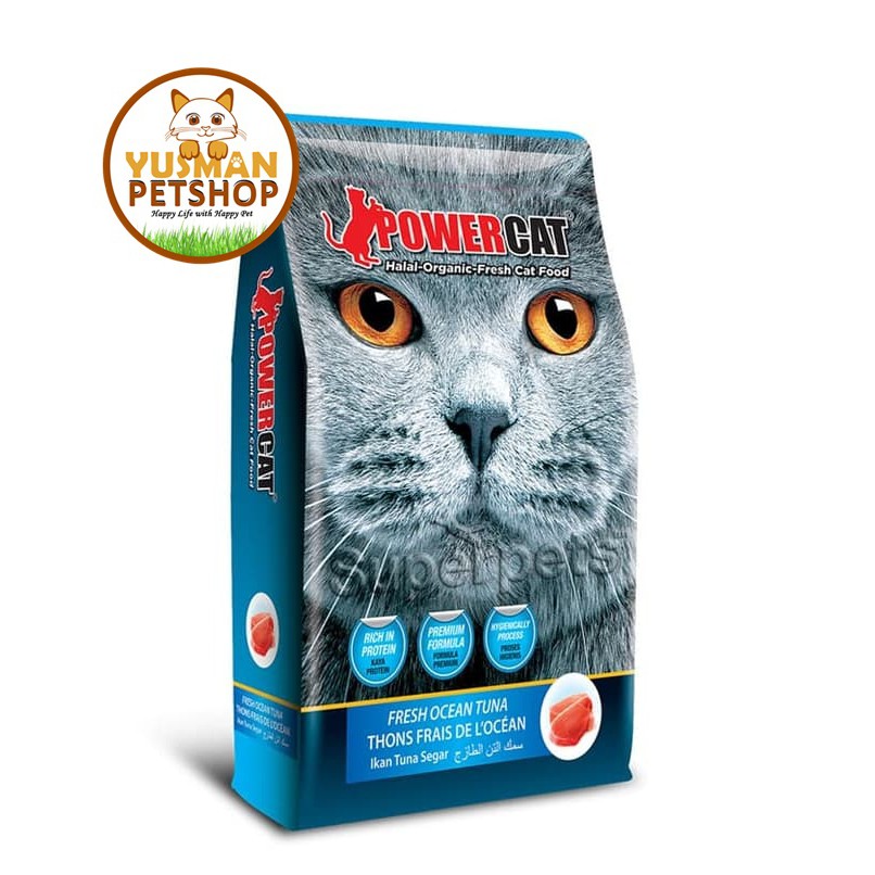 Power Cat Ocean Tuna 8 kg - Makanan Kucing