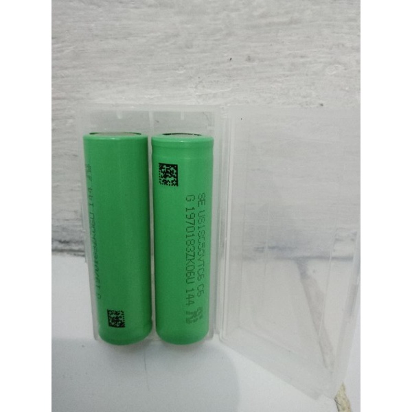 bateri satu paket sama cahy batrai vtc 1 kotak isi 2   VTC6 3000mh 18650 siap ngebull 3.7v harga pas berkualitas
