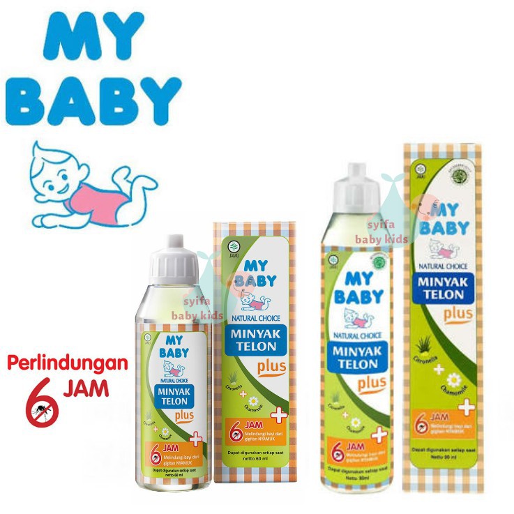 My Baby Minyak Telon Plus 8 Jam Minyak Telon Untuk Kulit Bayi Sensitif Anti Nyamuk Agen Nasa Shopee Indonesia