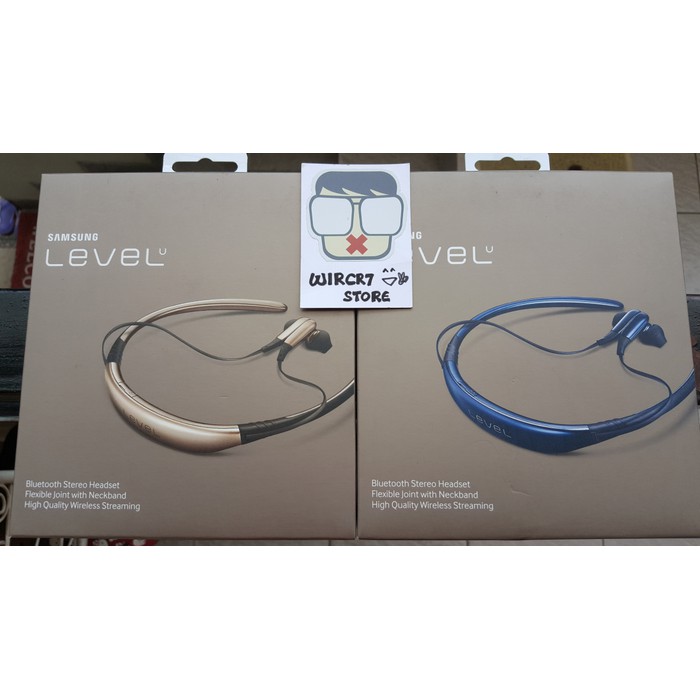 SAMSUNG LEVEL U HEADSET   EARPHONE WIRELESS BLUETOOTH STEREO STREAMING   Navy