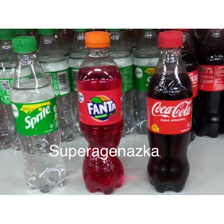 

Sprite , Fanta, Cocacola kemasan botol mini 250ml