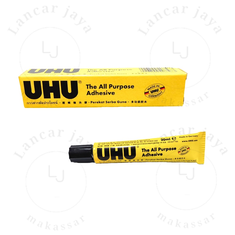 

Lem / Glue Serbaguna dan Prakarya UHU All Purpose 20ml