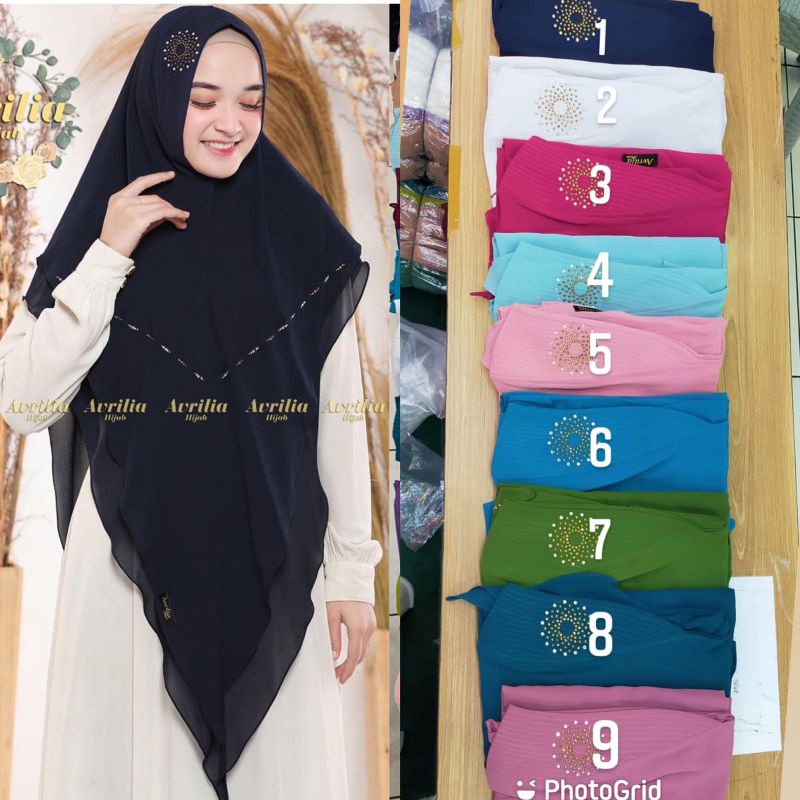 KHIMAR KHADIJAH ORI AVRILIA HIJAB / AVRILIA HIJAB / KHIMAR KHADIJAH