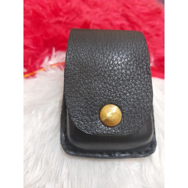 dompet kulit  korek zippo