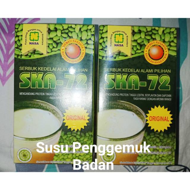 

SKA-72 Susu Penggemuk Badan (Original Nasa)