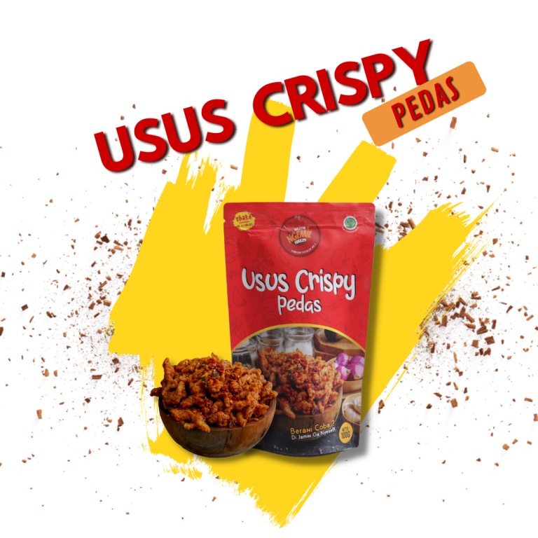 100 gr USUS CRISPY DAUN JERUK