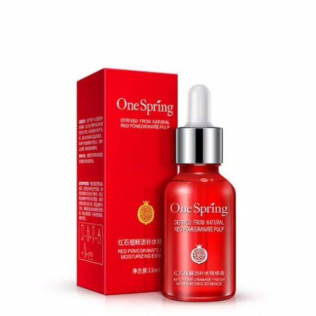 One Spring Essense ( Serum Awet Muda)  buat pasangan anda terpana dengan perubahan wajah anda.