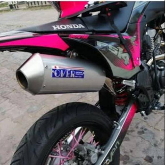 KNALPOT OVER ORIGINAL CRF 150 L