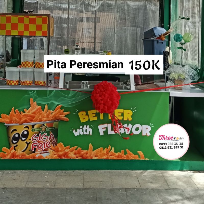 

pita peresmian / pita pompom peresmian / pita pengesahan / pita grandopening / pita gunting / pita