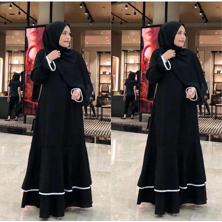 murah gamis turkey-tangan sabyan anak- busana muslim - abaya remaja terbaru-abaya arab kekinian-abaya turki terbaru-motif pelet coksu best seller-dress hitam dress polos