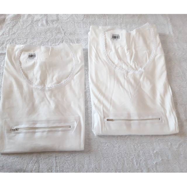 Kaos dalam haji Wanita singlet resleting bY al Zahra