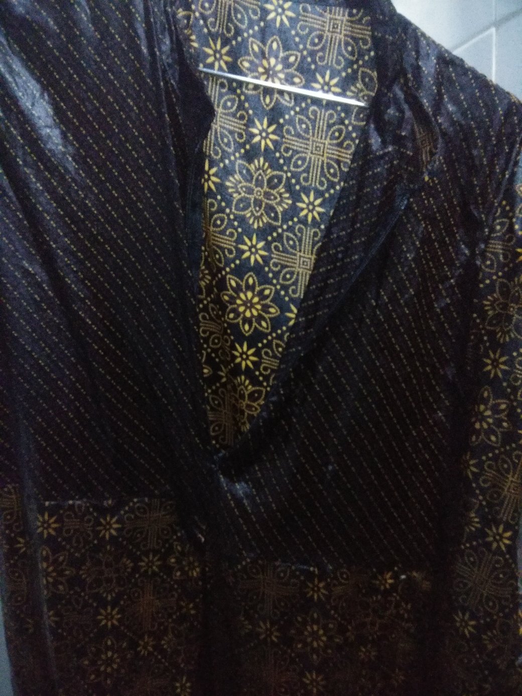 Gamis Batik Sogan Size Standar Dan Jumbo Katun Mataram Primisima Adem Murah