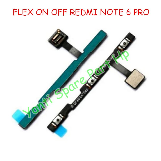 Flexible On Off Xiaomi Redmi Note 6 Pro Original New