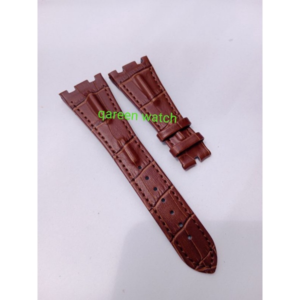 Tali Jam  Tangan Ap audemars piget kulit 28mm strap watch Ap audemars piget