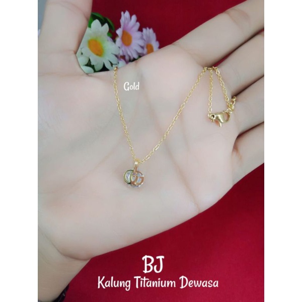 Kalung Titanium Gucci