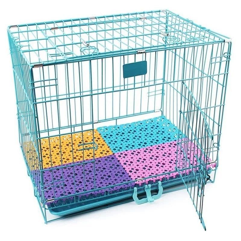 ALAS KANDANG KUCING ANJING ALAS POLKADOT - TATAKAN KANDANG KUCING FOOTREST  NDARUFRAM-4