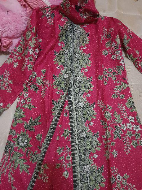 Santika Batik Wanita Long Tunik Ayu Katun High Quality Cibulan #3 Modern Exclusive Premium