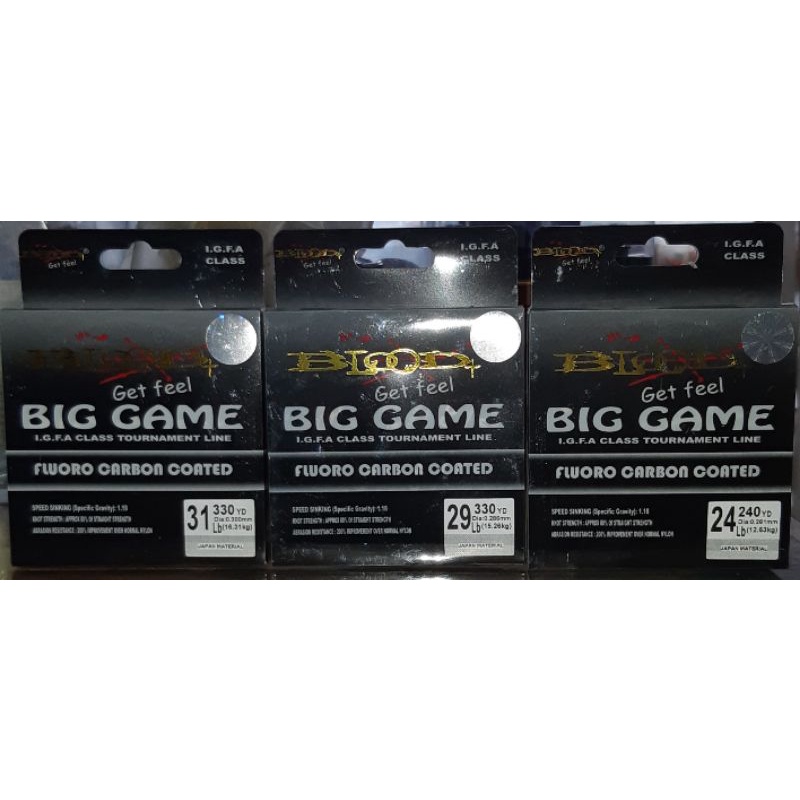 senar blood big game