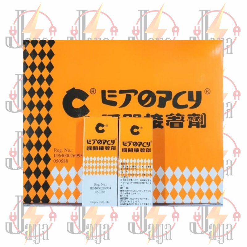 

Lem Etopcy C-21/Lem Korea/Cyanoacrylate Adhesive (1 box isi 50 pcs)