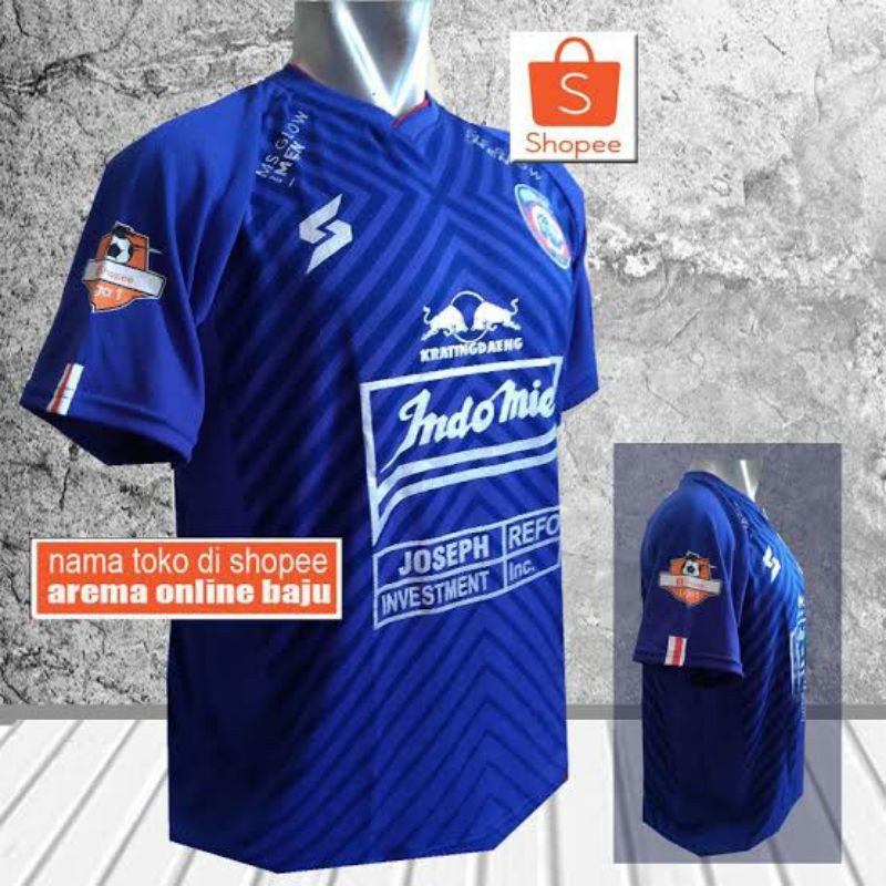 JERSEY AREMA FC MALANG HOME 2022 PRINTING TERBARU