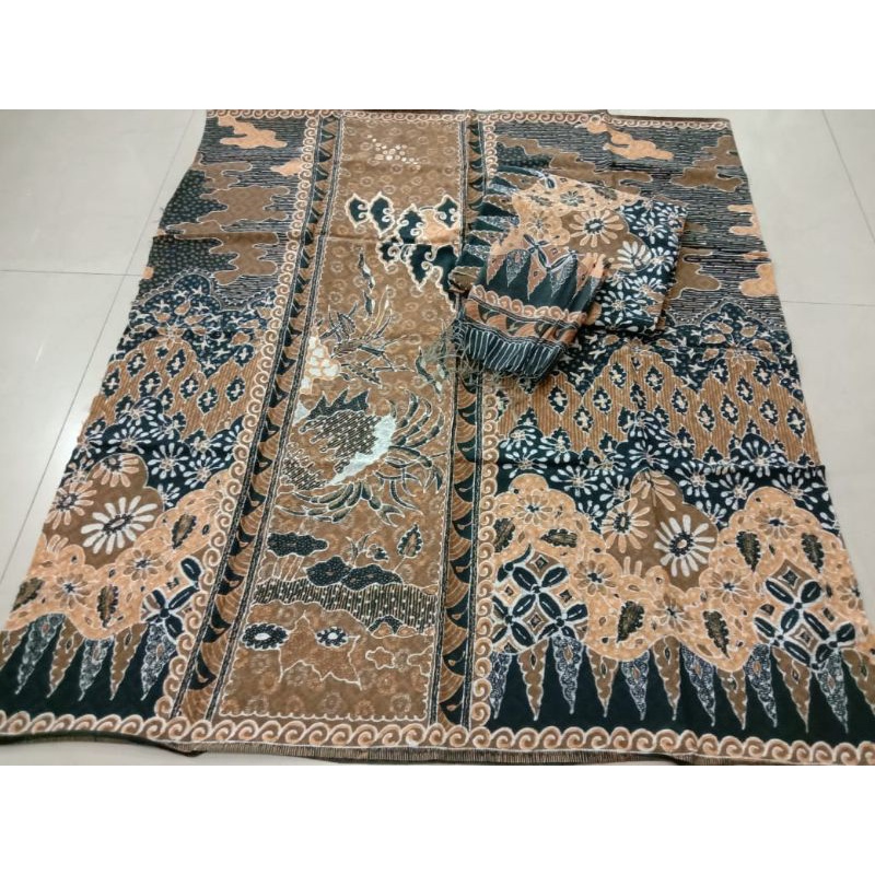 KAIN BATIK CIREBON KHAS TRUSMI BATIK FARIZA DOBY DOBI DOLBY TULIS SARIMBIT COUPLE TERBARU