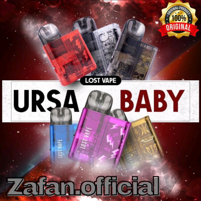 124 Baju kaos dewasa VAPOOR BABY URSA BABYY ORIGINAL FULSET