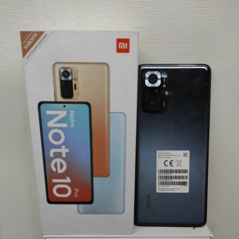 XIAOMI REDMI NOTE 10 PRO 6/64 & 8/128 SECOND FULLSET LIKENEW-6