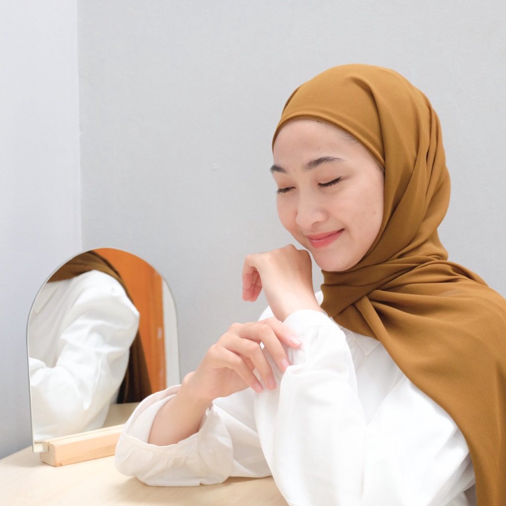 Malaka Pashmina Inner Hijaberies - Pashmina yang menyatu dengan Ciput-6