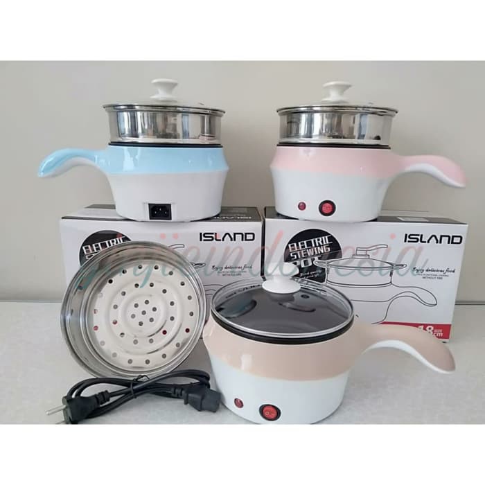 PANCI LISTRIK / WAJAN ELEKTRIK / WAJAN KUKUS / WAJAN MINI ELECTRIC /FRYING PAN PORTABLE