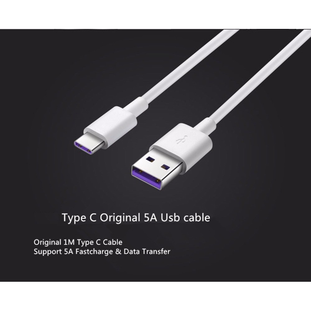 Data Cable Huawei Mate 10, Mate RS, P10+ Super Charger USB Type-C Original 100%