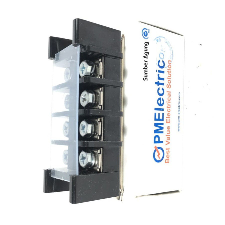 Terminal STB 4P 60A PM Terminal Blok PMElectric