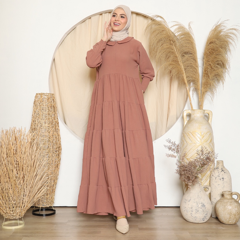 Gamis Abaya Polos - DARA Abaya Dress Busana Muslimah - Abaya Turkey