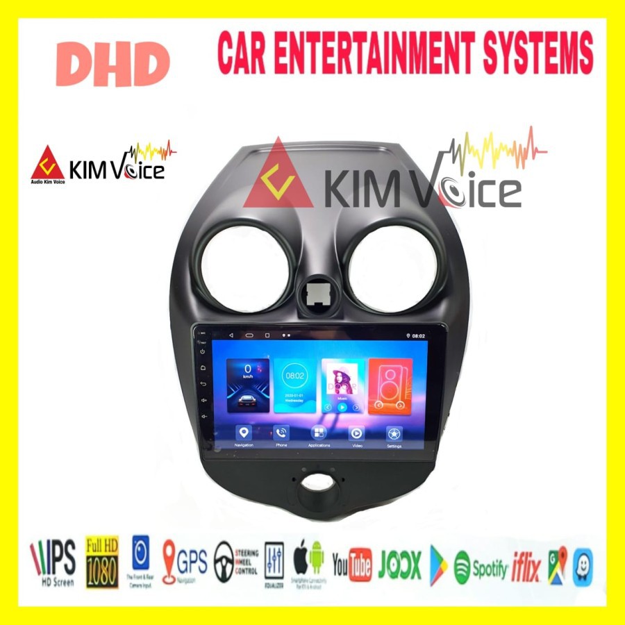 Head Unit Android DHD 7001 9 inch OEM Datsun Go Soket pnp