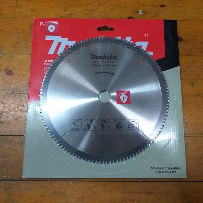 Anna | Mata Potong Alumunium Makita 10" X 120T / Circular Saw Blade Aluminium - 120T