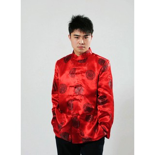 Cheongsam Pria Barang Pernikahan Sangjit Shuang Xi Cheongsam Pria Barang Pernikahan Sangjit Shuang Xi