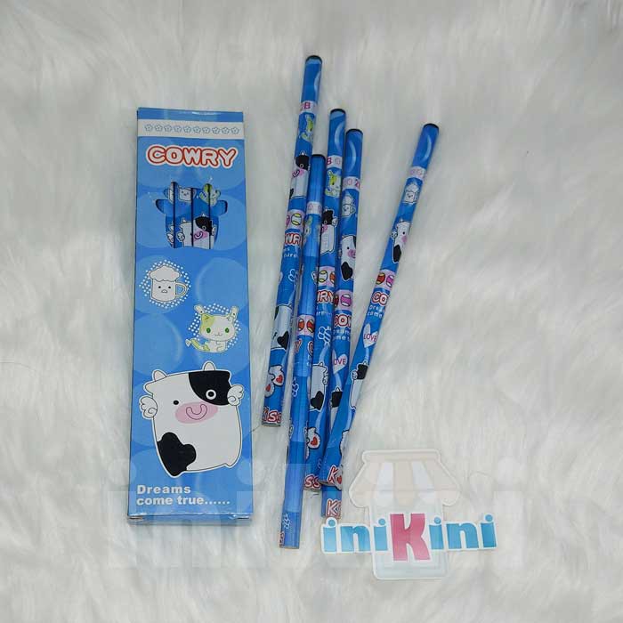 

Pensil Kayu / Pensil Serut 2B Karakter Cowry