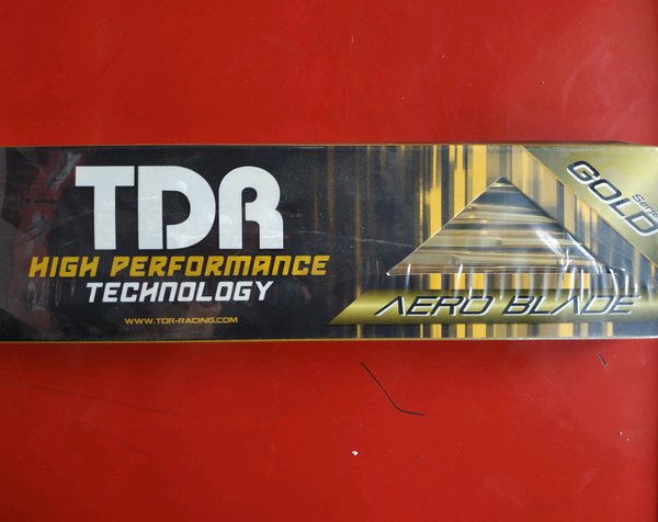 PROKO MURAH RUJI JARI JARI TDR AERO BLADE GEPENG WARNA GOLD EMAS ORIGINAL