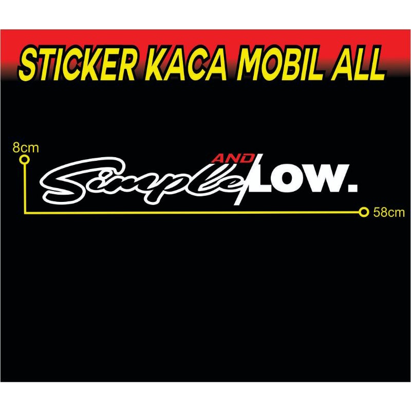 cutting stiker kaca mobil