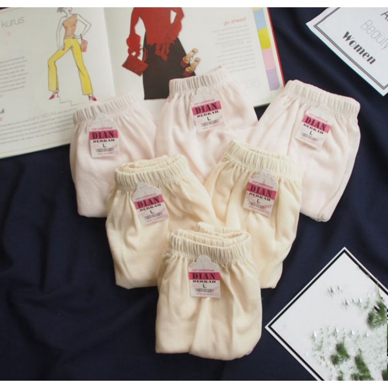 3Pcs CD DIANA Celana Dalam Wanita Murah Lusinan CD DIANA